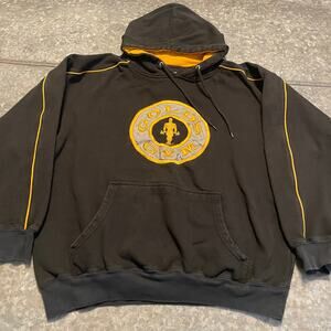 Gold's Gym Black & Yellow Pullover Hoodie